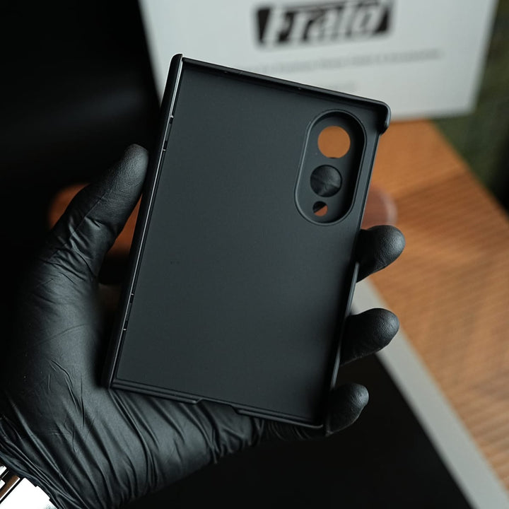 FRATO Z Fold 8 Series Matte Silicone Wrist Strap Case for Galaxy Z Fold 8 | Kickstand &amp; Hinge Protection