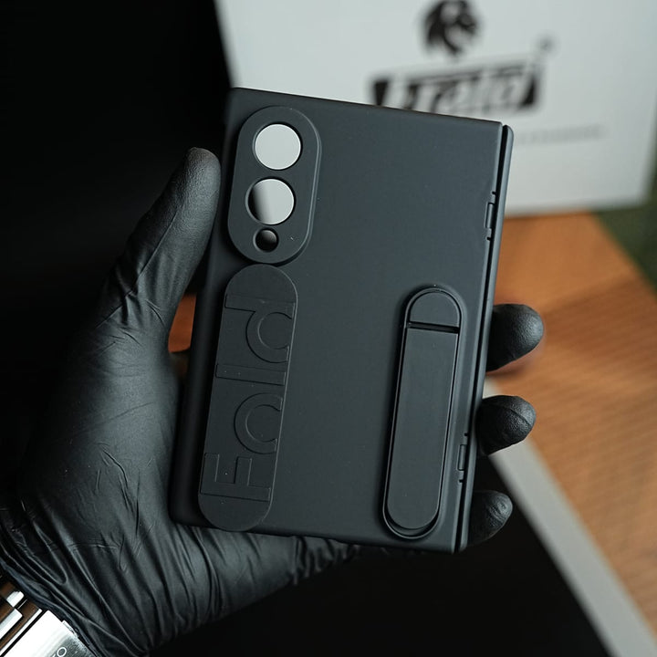 FRATO Z Fold 8 Series Matte Silicone Wrist Strap Case for Galaxy Z Fold 8 | Kickstand &amp; Hinge Protection