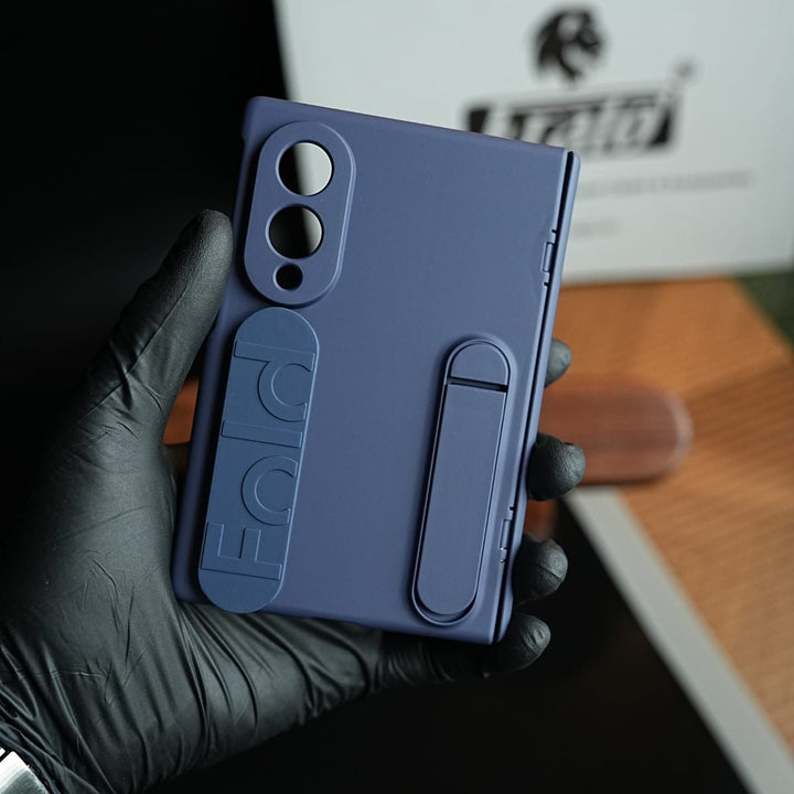 FRATO Z Fold 8 Series Matte Silicone Wrist Strap Case for Galaxy Z Fold 8 | Kickstand &amp; Hinge Protection