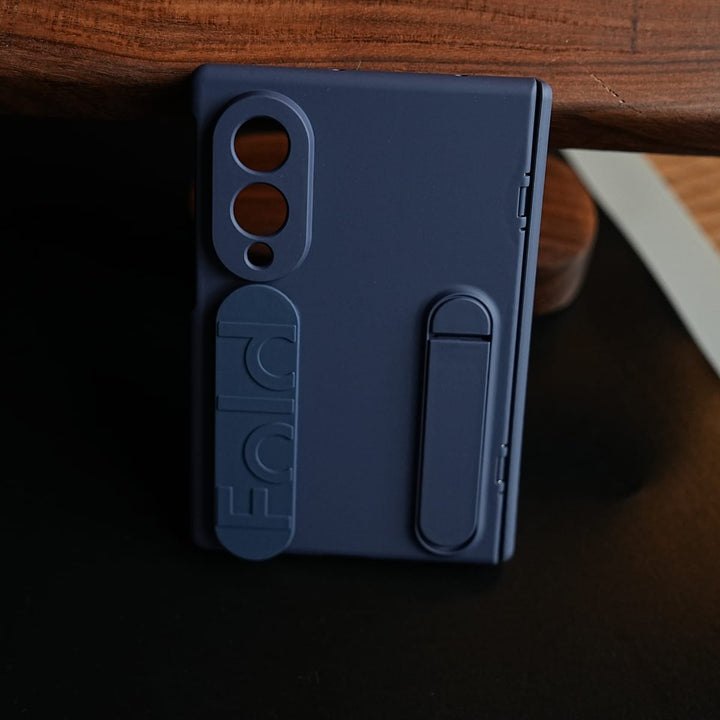 FRATO Z Fold 8 Series Matte Silicone Wrist Strap Case for Galaxy Z Fold 8 | Kickstand &amp; Hinge Protection