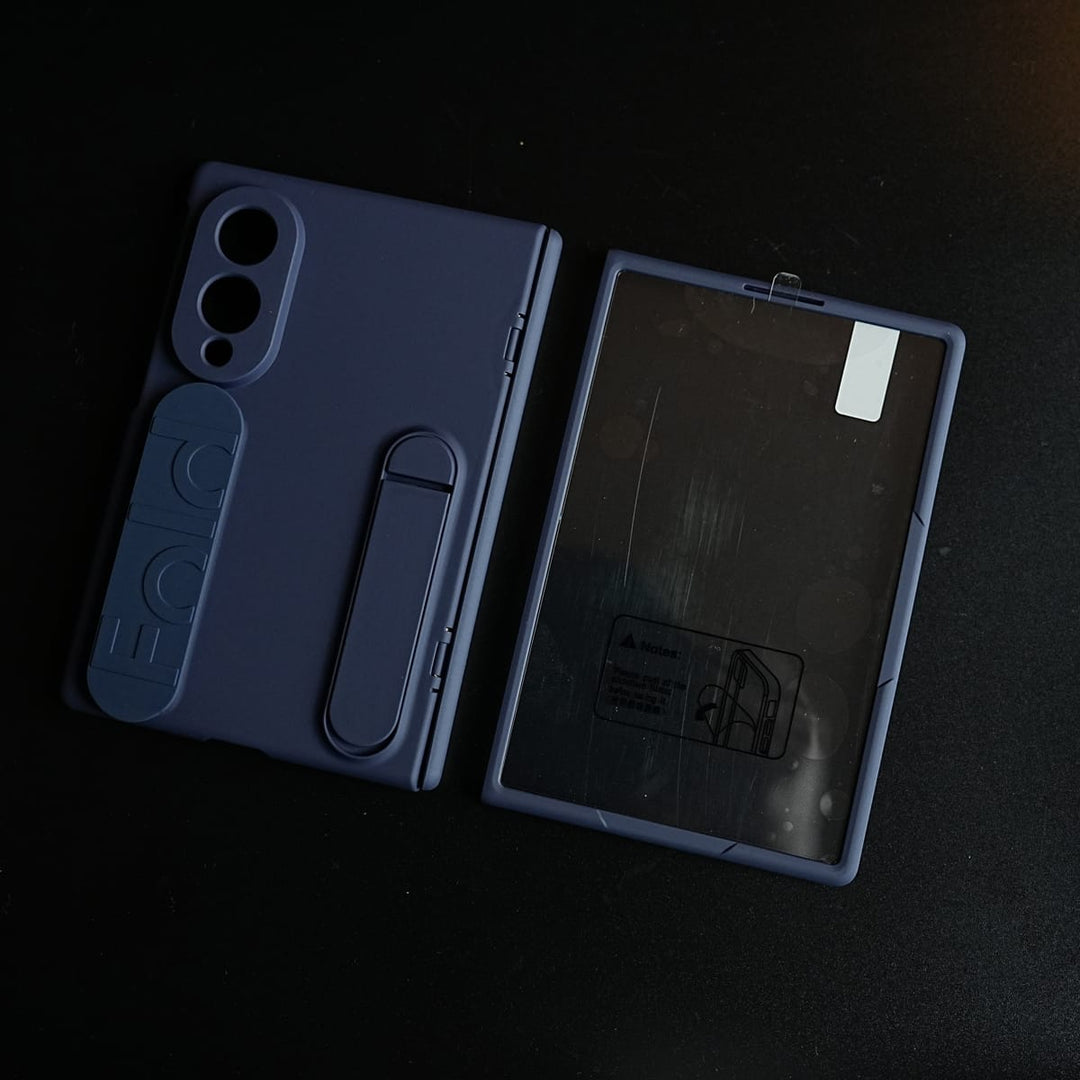 FRATO Z Fold 8 Series Matte Silicone Wrist Strap Case for Galaxy Z Fold 8 | Kickstand &amp; Hinge Protection