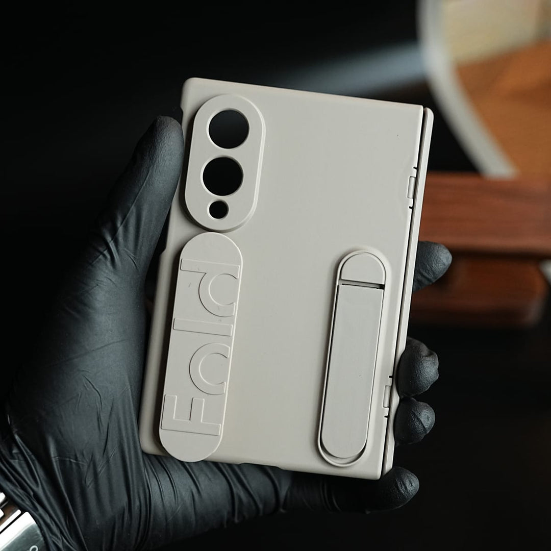 FRATO Z Fold 8 Series Matte Silicone Wrist Strap Case for Galaxy Z Fold 8 | Kickstand &amp; Hinge Protection