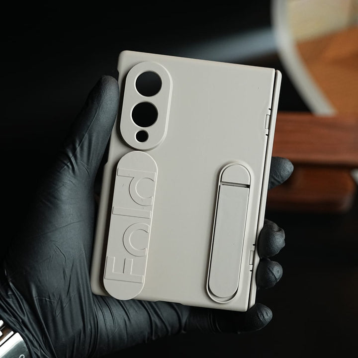FRATO Z Fold 8 Series Matte Silicone Wrist Strap Case for Galaxy Z Fold 8 | Kickstand &amp; Hinge Protection