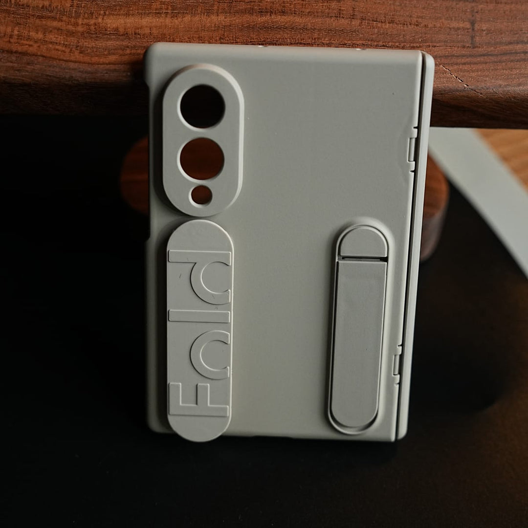 FRATO Z Fold 8 Series Matte Silicone Wrist Strap Case for Galaxy Z Fold 8 | Kickstand &amp; Hinge Protection