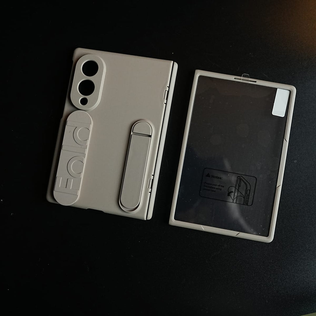 FRATO Z Fold 8 Series Matte Silicone Wrist Strap Case for Galaxy Z Fold 8 | Kickstand &amp; Hinge Protection
