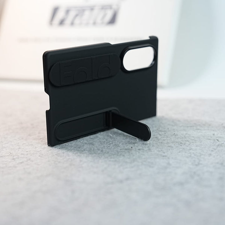 FRATO Z Fold 8 Series Matte Silicone Wrist Strap Case For Samsung Galaxy Z Fold 8 | Built in Kick Stand