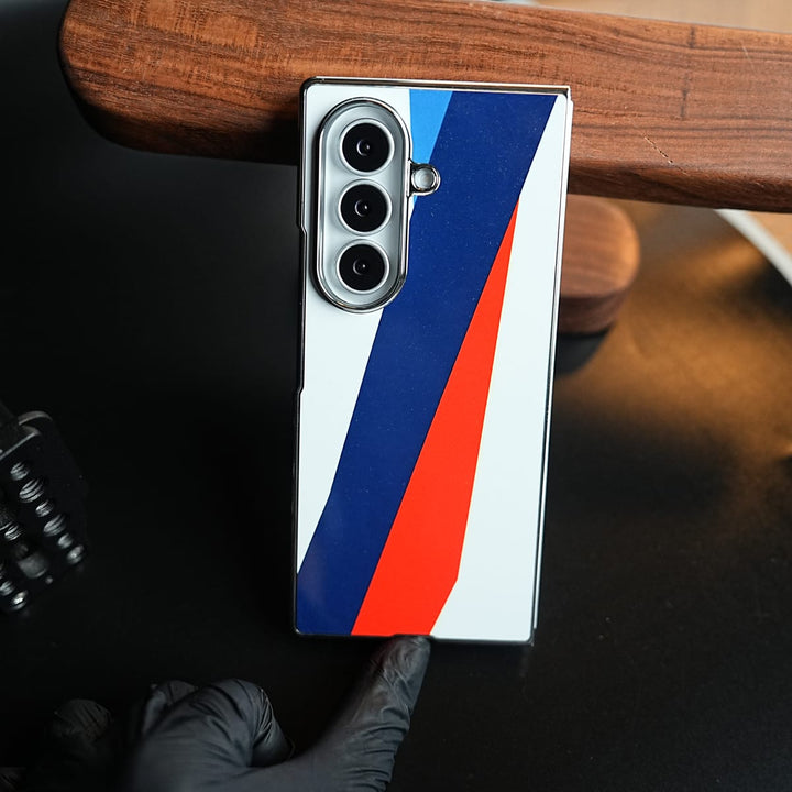 FRATO Z Fold 8 Series Motorsport Stripe Case for Galaxy Z Fold 8 Ultra | Slim Protective Case