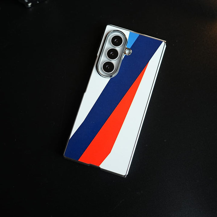FRATO Z Fold 8 Series Motorsport Stripe Case for Galaxy Z Fold 8 Ultra | Slim Protective Case