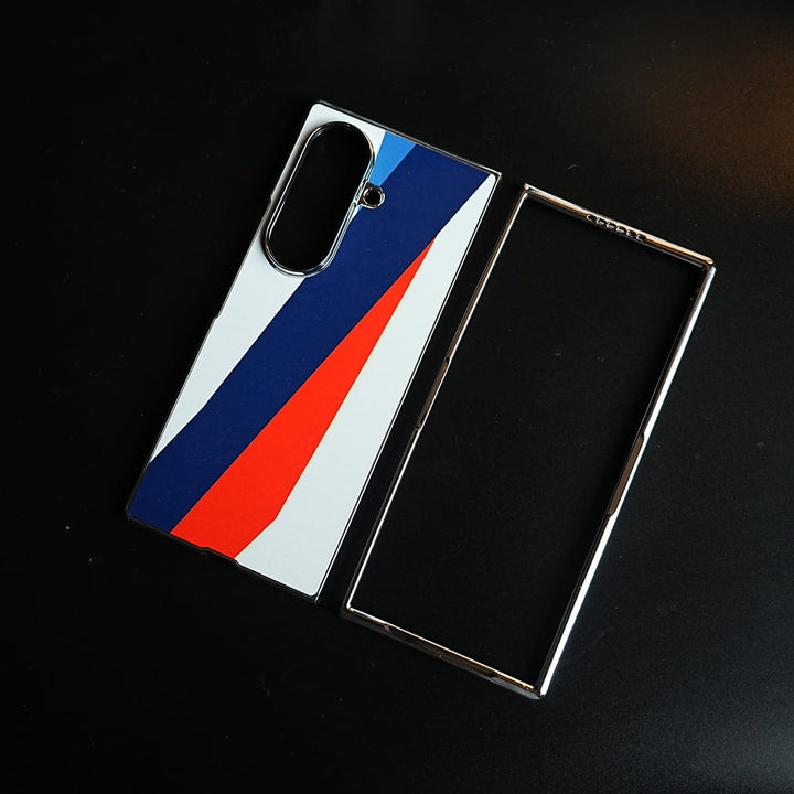 FRATO Z Fold 8 Series Motorsport Stripe Case for Galaxy Z Fold 8 Ultra | Slim Protective Case