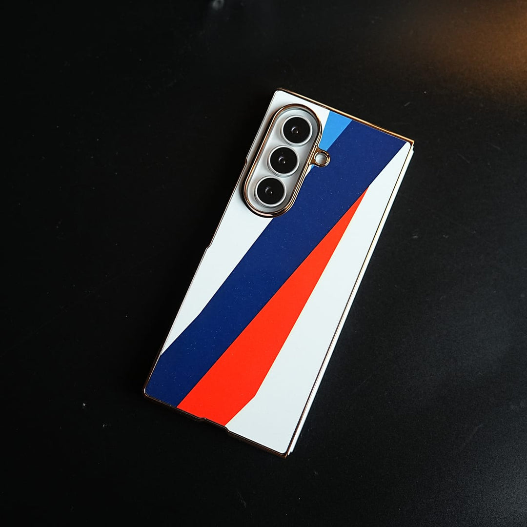 FRATO Z Fold 8 Series Motorsport Stripe Case for Galaxy Z Fold 8 Ultra | Slim Protective Case
