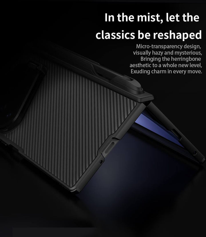 FRATO Z Fold 8 Series Nillkin Camshield Prop Magnetic Transparent Lens Guard Edition Pen holder Version Camera protective cover case for Samsung Galaxy Z Fold 8 Ultra (Fold8 Ultra 5G)