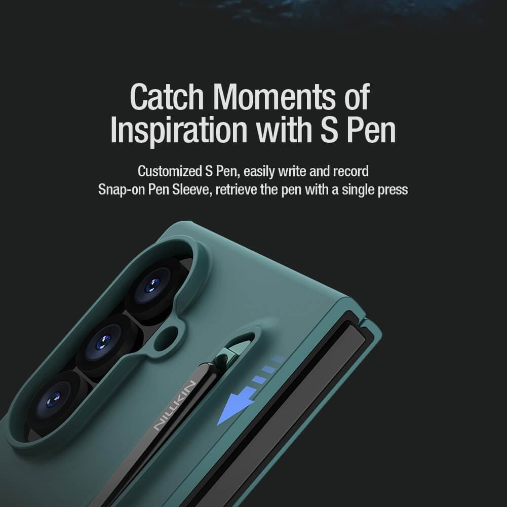FRATO Z Fold 8 Series Nillkin Flex Pure Fold S-Pen Version protective cover case for Samsung Galaxy Z Fold 8 Ultra (Fold8 Ultra 5G)