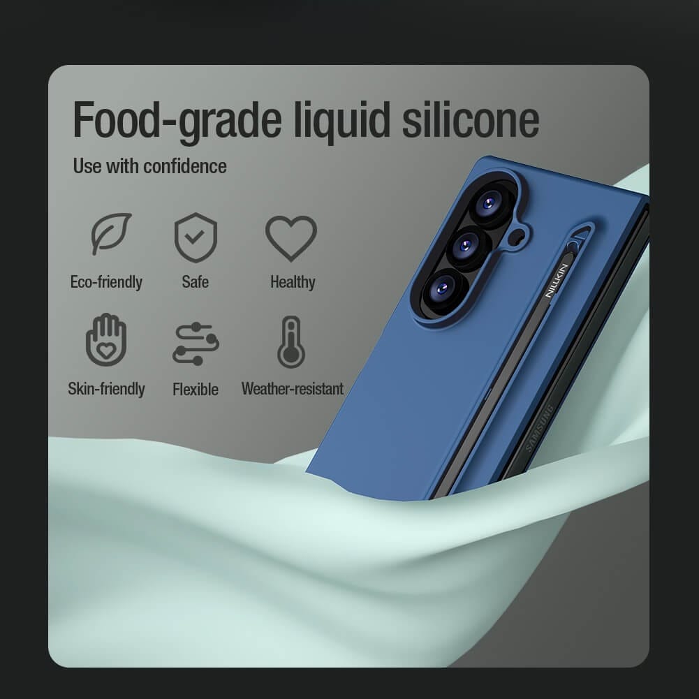FRATO Z Fold 8 Series Nillkin Flex Pure Fold S-Pen Version protective cover case for Samsung Galaxy Z Fold 8 Ultra (Fold8 Ultra 5G)