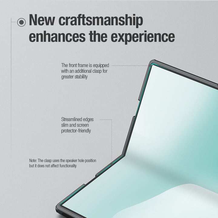 FRATO Z Fold 8 Series Nillkin Super Frosted Shield Fold Magnetic Matte cover for Samsung Galaxy Z Fold 8