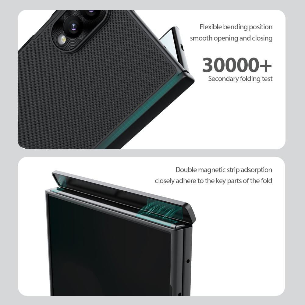 FRATO Z Fold 8 Series Nillkin Super Frosted Shield Fold Magnetic Matte cover for Samsung Galaxy Z Fold 8