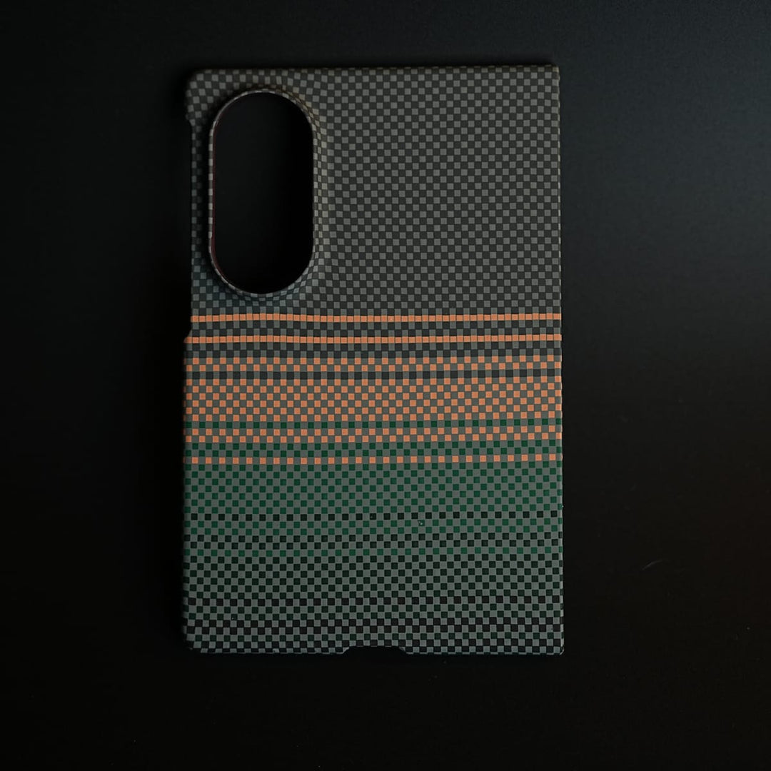 FRATO Z Fold 8 Series OrangeGreen Hard PC Cover for Samsung Galaxy Z Fold 8 with MagSafe | Shockproof Slim Protection
