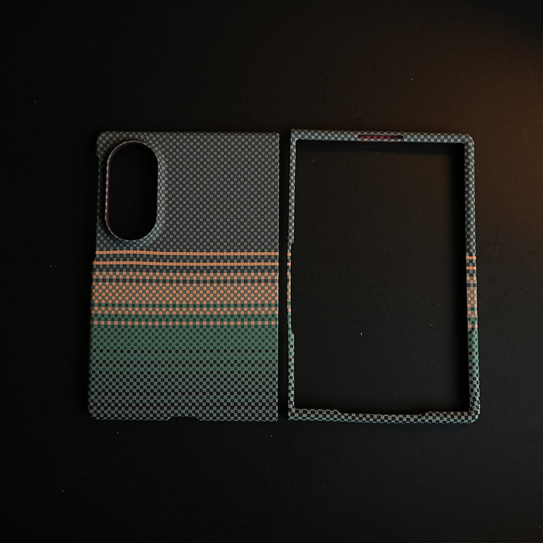FRATO Z Fold 8 Series OrangeGreen Hard PC Cover for Samsung Galaxy Z Fold 8 with MagSafe | Shockproof Slim Protection
