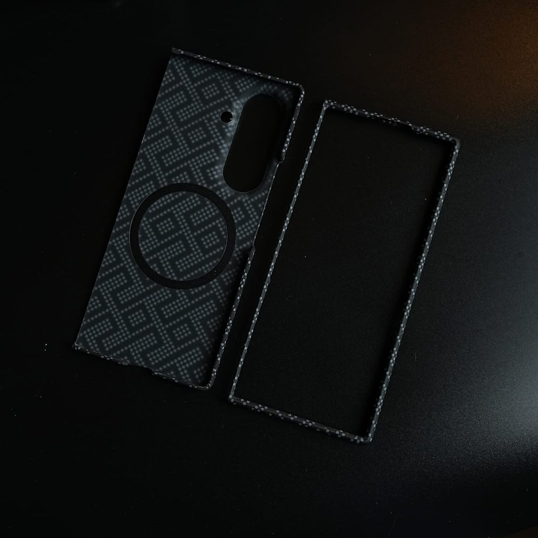 FRATO Z Fold 8 Series Pixel Geometric Pattern MagSafe Case for Galaxy Z Fold 8 Ultra | Protective Cover