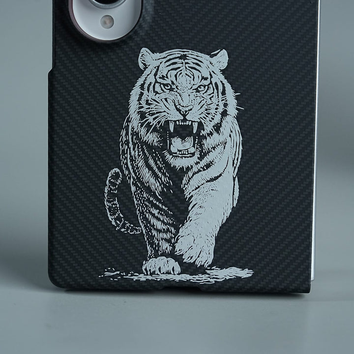 FRATO Z Fold 8 Series Premium Aramid Fiber Tiger Magnetic Case For Samsung Galaxy Z Fold 8