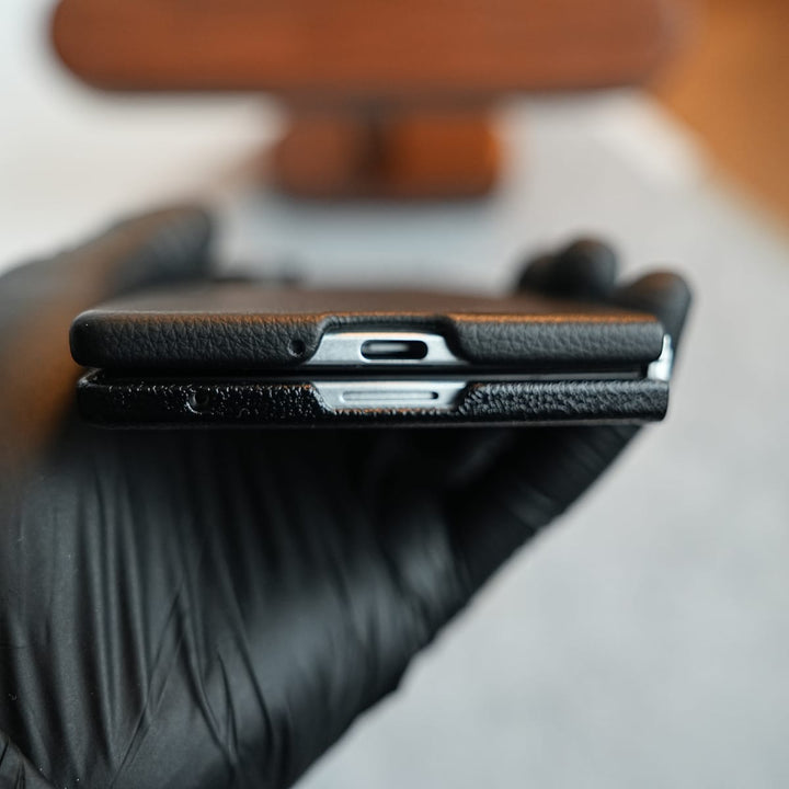 FRATO Z Fold 8 Series Premium Leather Texture Protective Case For Galaxy Z Fold 8 Ultra | Front Frame &amp; Raised Camera Frame