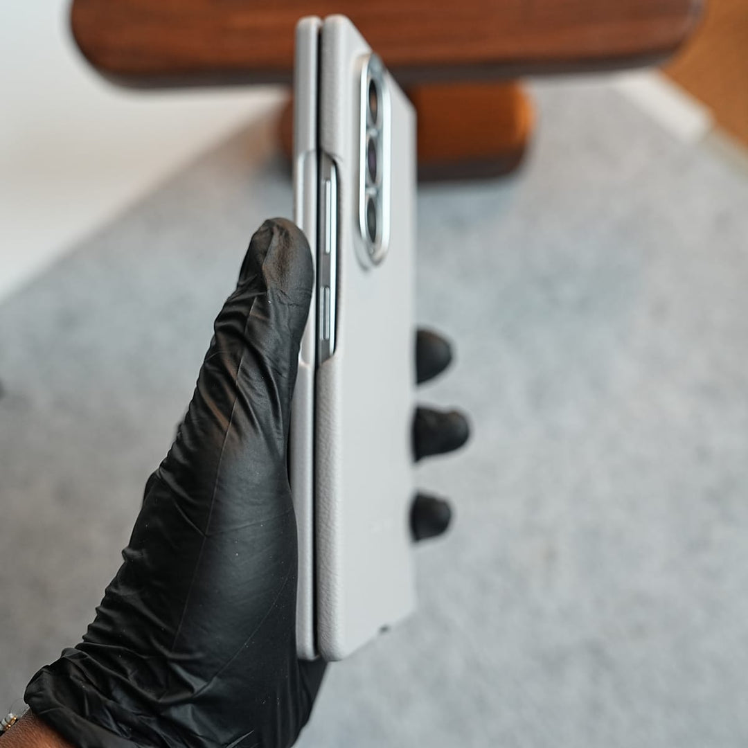 FRATO Z Fold 8 Series Premium Leather Texture Protective Case For Galaxy Z Fold 8 Ultra | Front Frame &amp; Raised Camera Frame