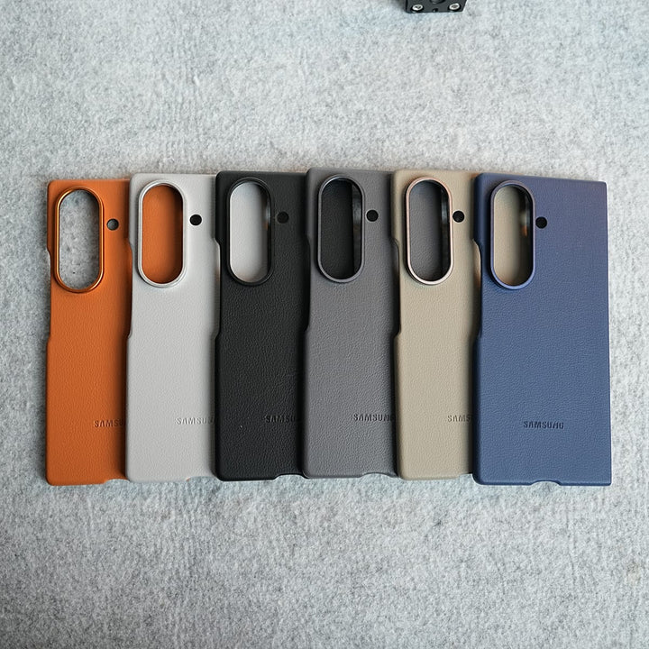 FRATO Z Fold 8 Series Premium Leather Texture Protective Case For Galaxy Z Fold 8 Ultra | Front Frame &amp; Raised Camera Frame