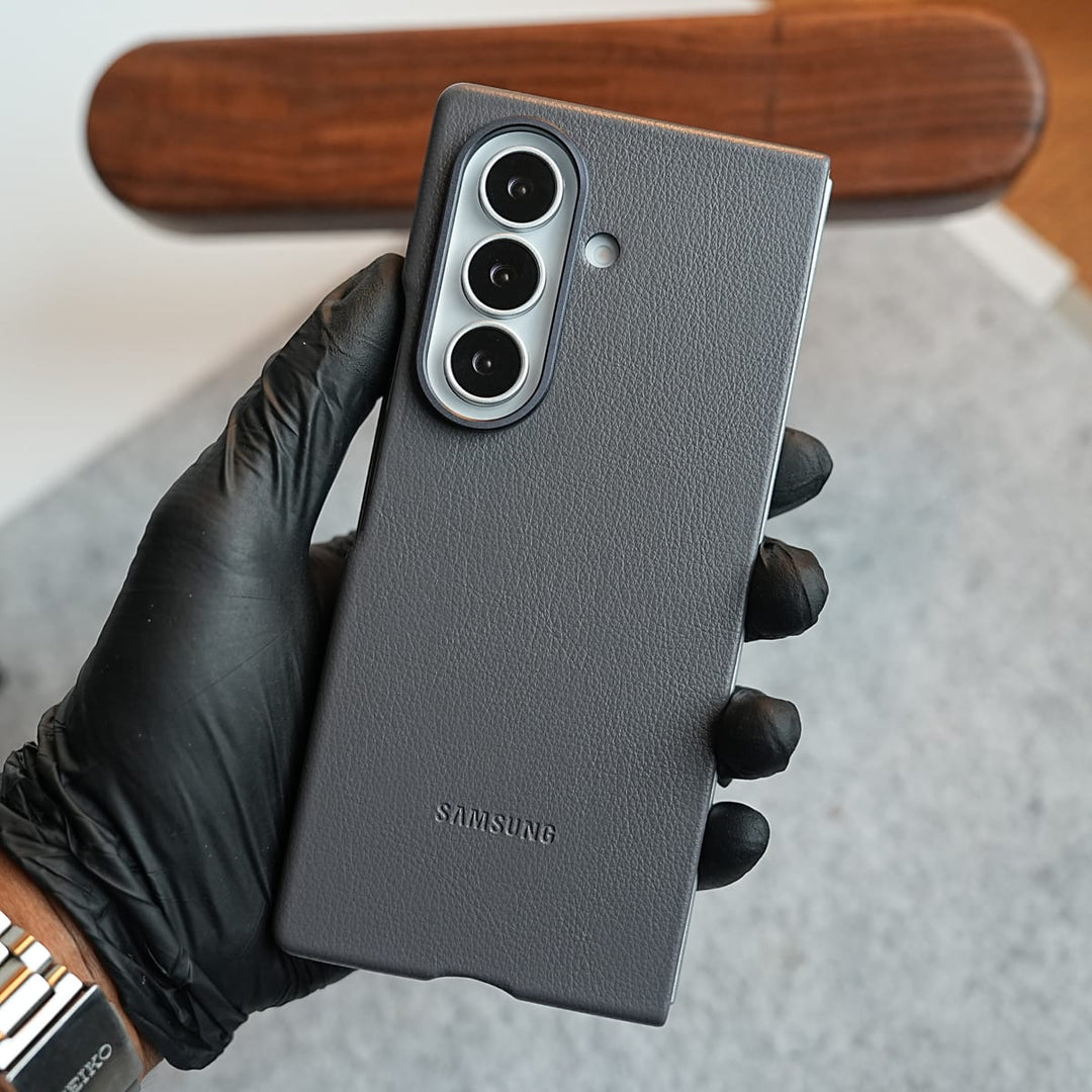 FRATO Z Fold 8 Series Premium Leather Texture Protective Case For Galaxy Z Fold 8 Ultra | Front Frame &amp; Raised Camera Frame