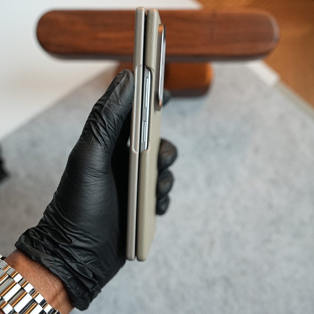 FRATO Z Fold 8 Series Premium Leather Texture Protective Case For Galaxy Z Fold 8 Ultra | Front Frame &amp; Raised Camera Frame