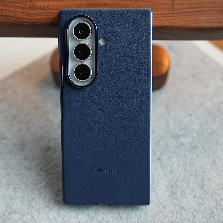 FRATO Z Fold 8 Series Premium Leather Texture Protective Case For Galaxy Z Fold 8 Ultra | Front Frame &amp; Raised Camera Frame