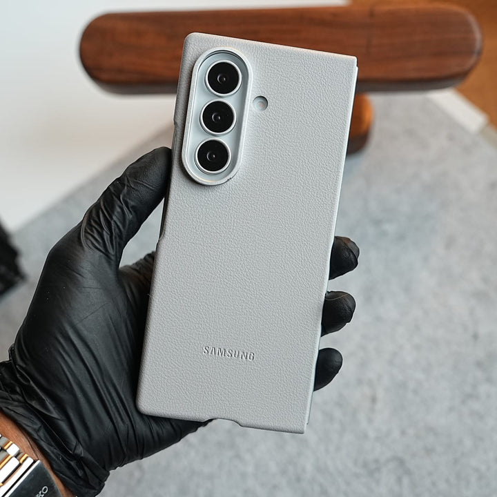 FRATO Z Fold 8 Series Premium Leather Texture Protective Case For Galaxy Z Fold 8 Ultra | Front Frame &amp; Raised Camera Frame