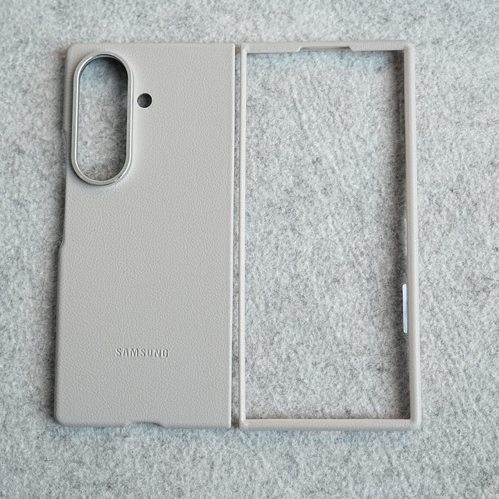 FRATO Z Fold 8 Series Premium Leather Texture Protective Case For Galaxy Z Fold 8 Ultra | Front Frame &amp; Raised Camera Frame