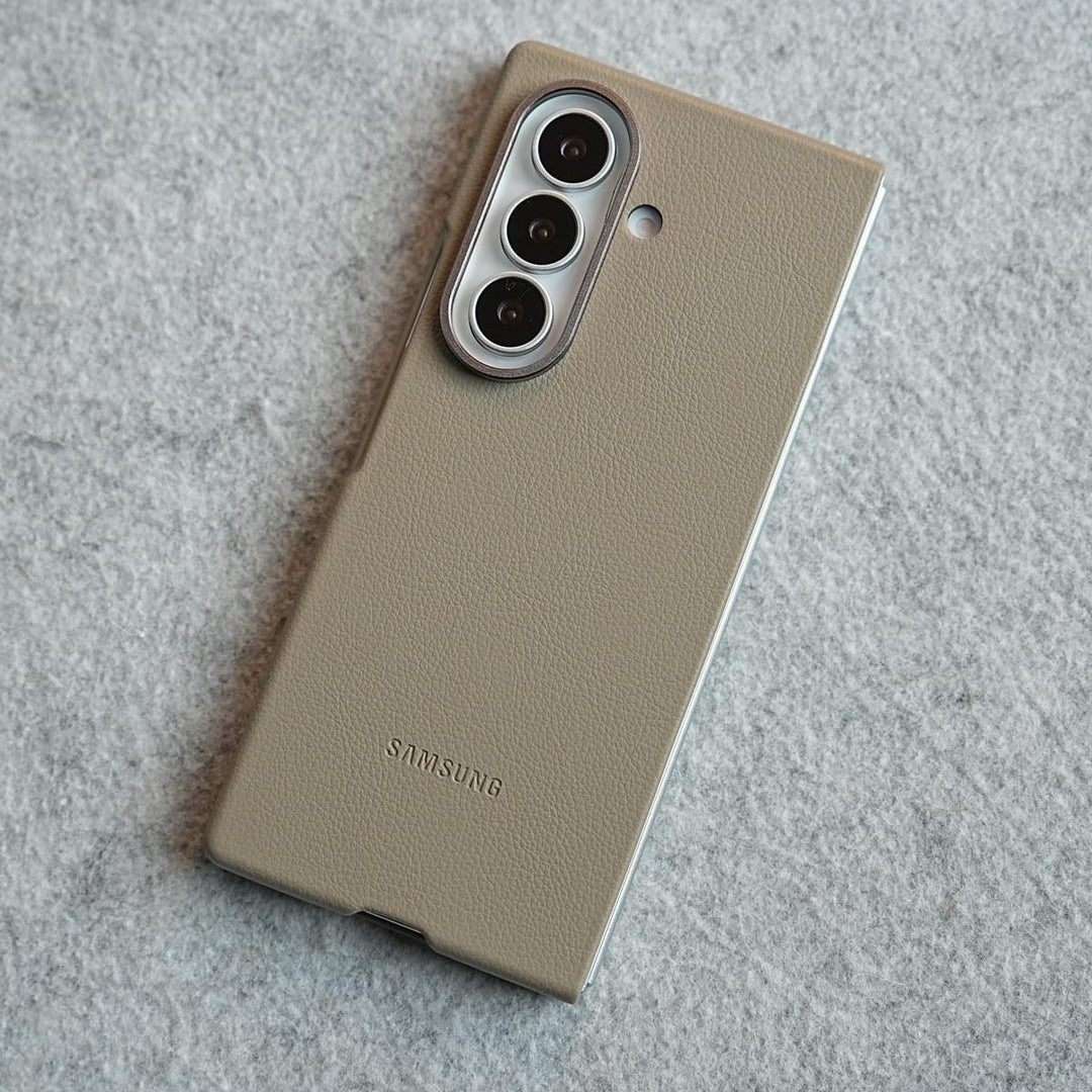 FRATO Z Fold 8 Series Premium Leather Texture Protective Case For Galaxy Z Fold 8 Ultra | Front Frame &amp; Raised Camera Frame