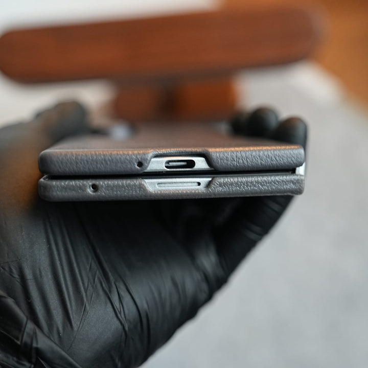 FRATO Z Fold 8 Series Premium Leather Texture Protective Case For Galaxy Z Fold 8 Ultra | Front Frame &amp; Raised Camera Frame