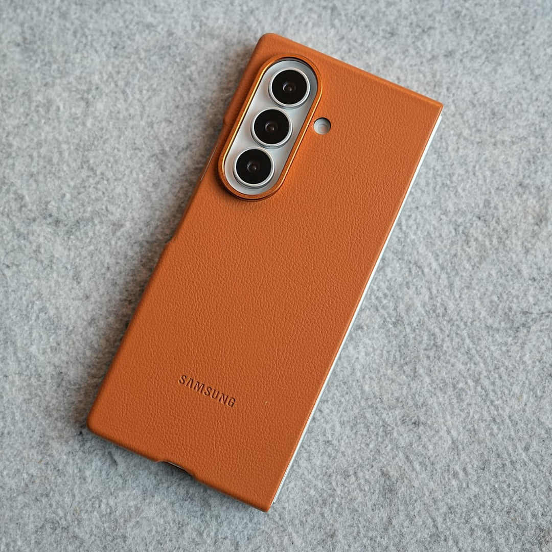 FRATO Z Fold 8 Series Premium Leather Texture Protective Case For Galaxy Z Fold 8 Ultra | Front Frame &amp; Raised Camera Frame