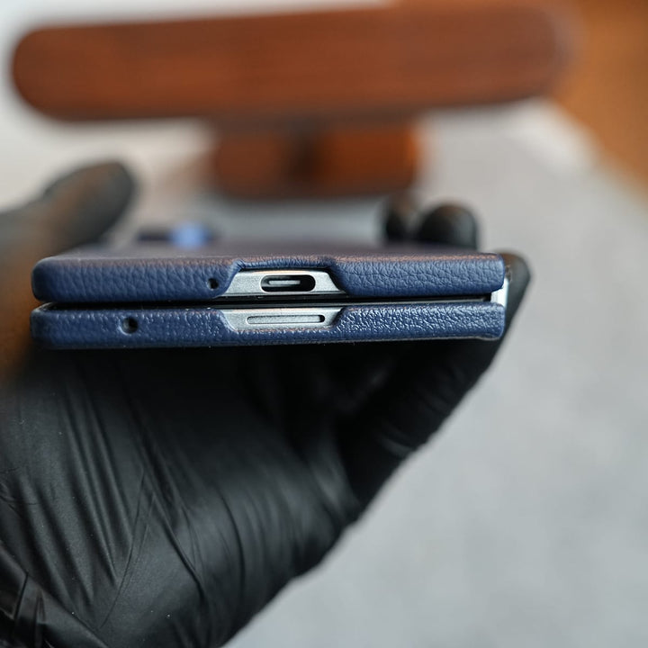FRATO Z Fold 8 Series Premium Leather Texture Protective Case For Galaxy Z Fold 8 Ultra | Front Frame &amp; Raised Camera Frame