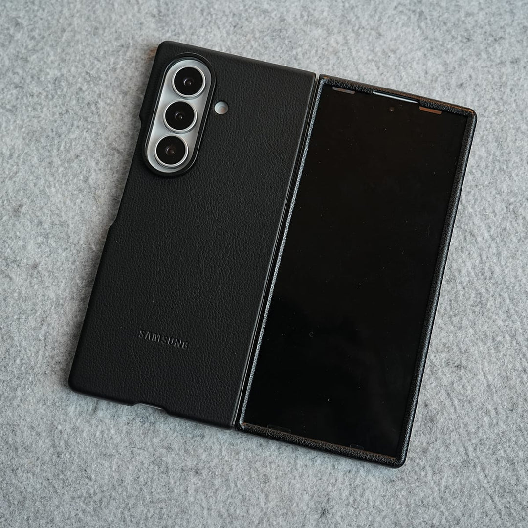 FRATO Z Fold 8 Series Premium Leather Texture Protective Case For Galaxy Z Fold 8 Ultra | Front Frame &amp; Raised Camera Frame