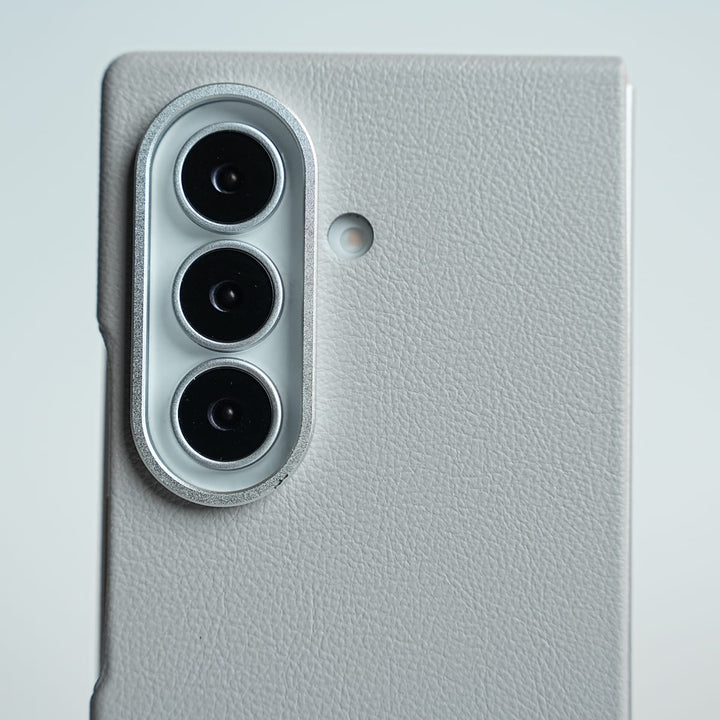 FRATO Z Fold 8 Series Premium Leather Texture Protective Case For Galaxy Z Fold 8 Ultra | Front Frame &amp; Raised Camera Frame