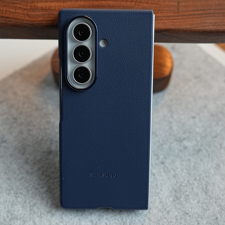 FRATO Z Fold 8 Series Premium Leather Texture Protective Case For Galaxy Z Fold 8 Ultra | Front Frame &amp; Raised Camera Frame