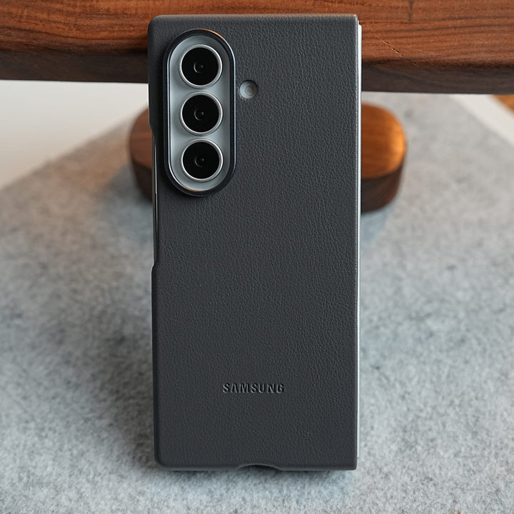 FRATO Z Fold 8 Series Premium Leather Texture Protective Case For Galaxy Z Fold 8 Ultra | Front Frame &amp; Raised Camera Frame
