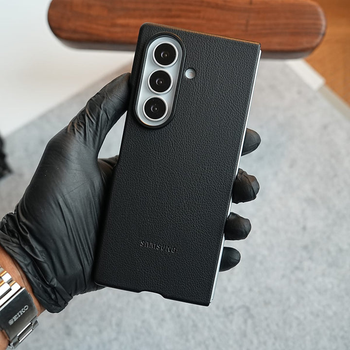 FRATO Z Fold 8 Series Premium Leather Texture Protective Case For Galaxy Z Fold 8 Ultra | Front Frame &amp; Raised Camera Frame