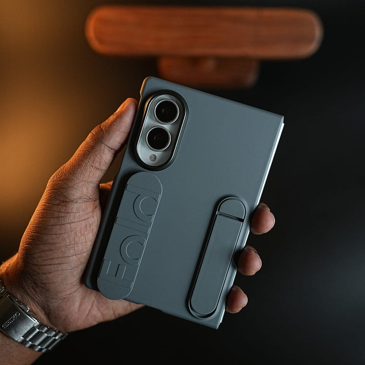 FRATO Z Fold 8 Series Premium Protective Case For Samsung Galaxy Z Fold 8 With Dual Grip Straps &amp; Kickstand
