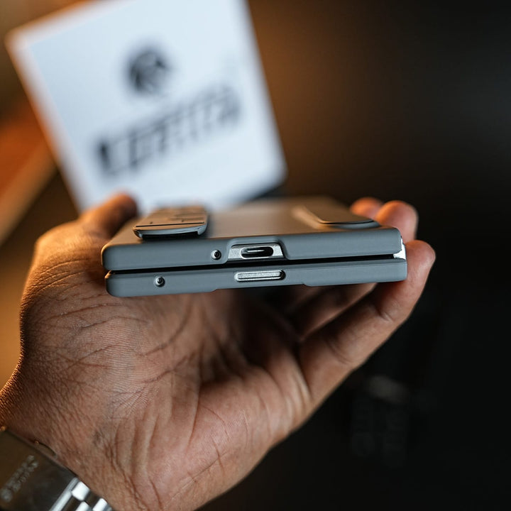 FRATO Z Fold 8 Series Premium Protective Case For Samsung Galaxy Z Fold 8 With Dual Grip Straps &amp; Kickstand