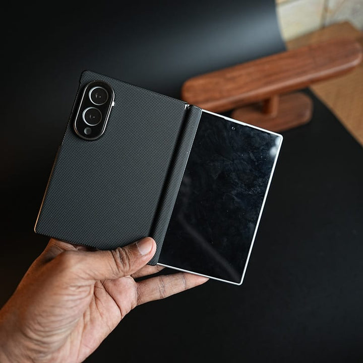 FRATO Z Fold 8 Series Premium Textured Back Case for Samsung Galaxy Z Fold 8 | Full Hinge Protection | Slim Protective Cover
