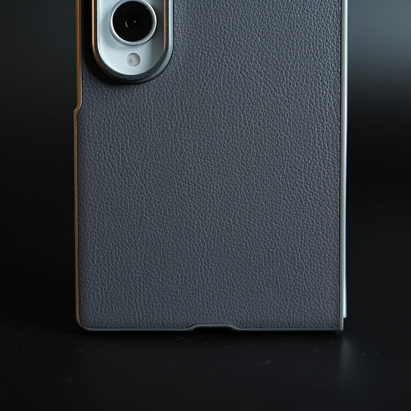 FRATO Z Fold 8 Series PU Leather Case with Front Glass for Samsung Galaxy Z Fold 8 | Full-Body Protective Cover