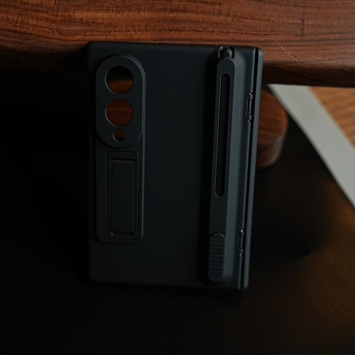 FRATO Z Fold 8 Series PushUP S Pen Holder Case for Galaxy Z Fold 8 with Front Glass Protection