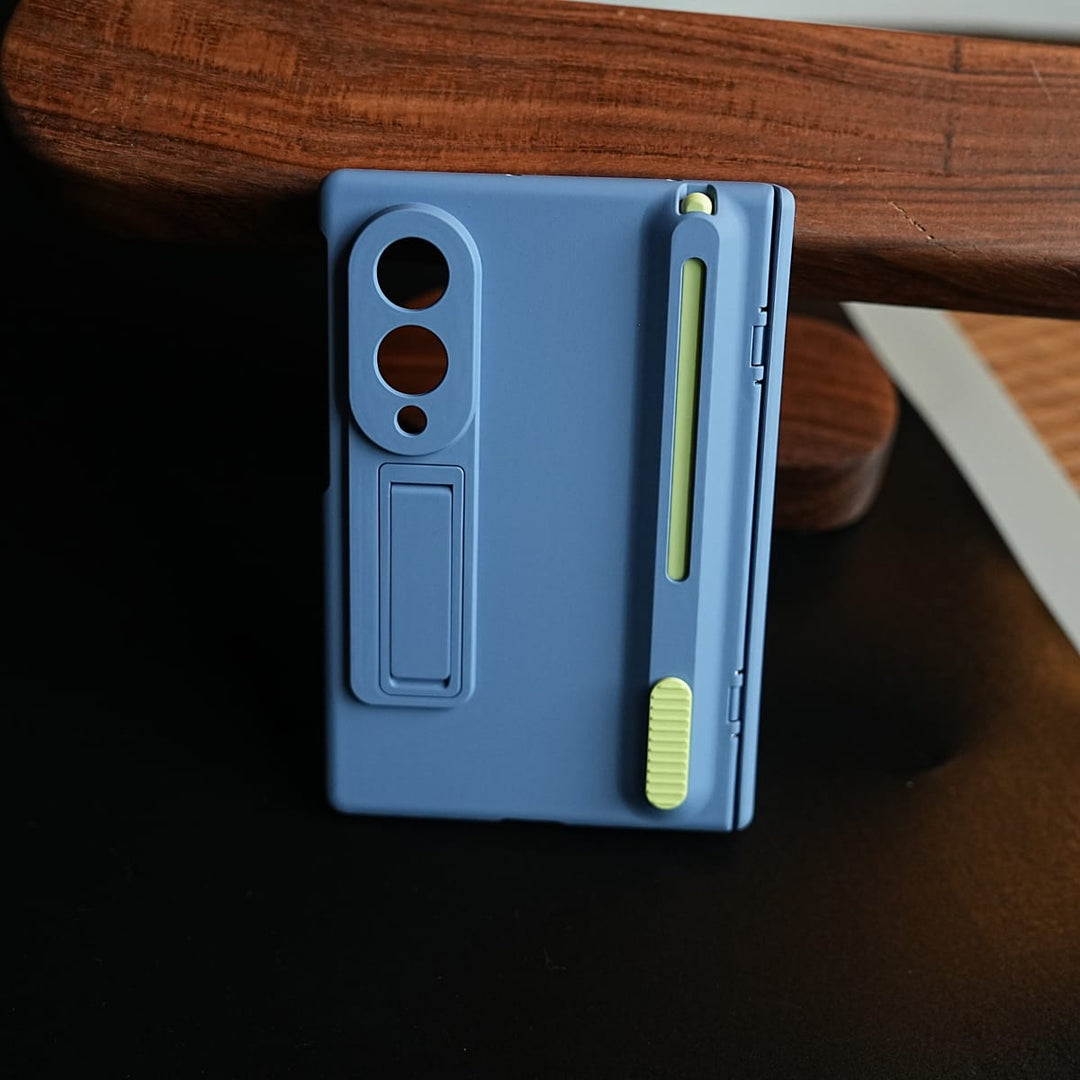 FRATO Z Fold 8 Series PushUP S Pen Holder Case for Galaxy Z Fold 8 with Front Glass Protection