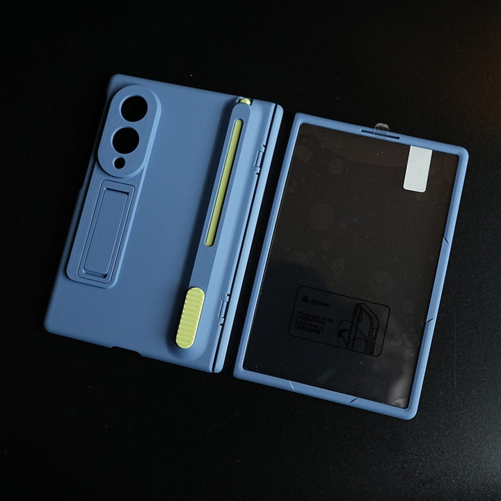 FRATO Z Fold 8 Series PushUP S Pen Holder Case for Galaxy Z Fold 8 with Front Glass Protection