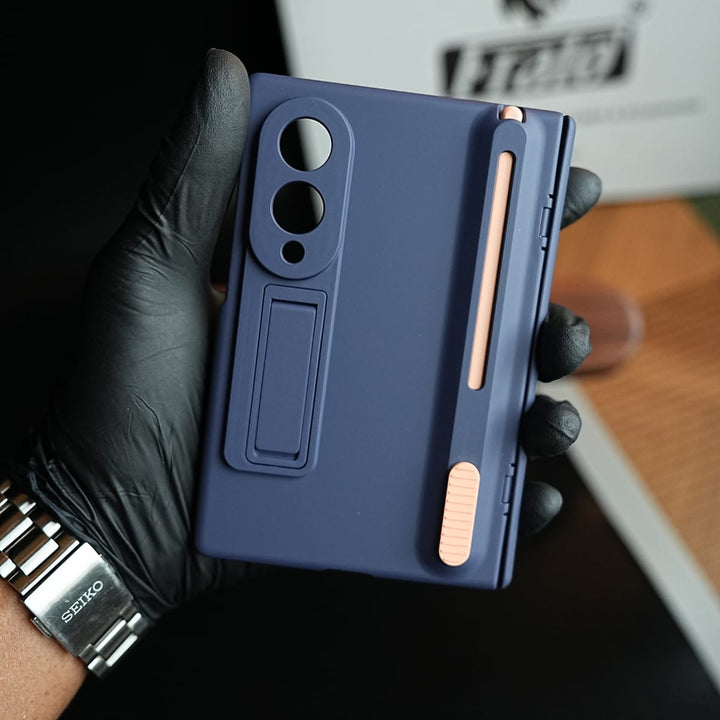 FRATO Z Fold 8 Series PushUP S Pen Holder Case for Galaxy Z Fold 8 with Front Glass Protection