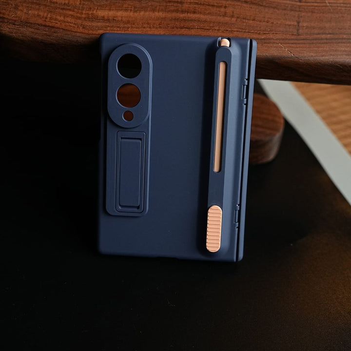 FRATO Z Fold 8 Series PushUP S Pen Holder Case for Galaxy Z Fold 8 with Front Glass Protection
