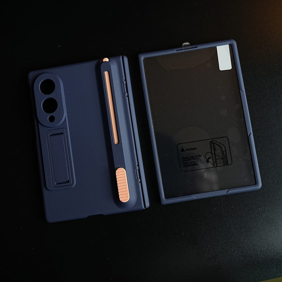 FRATO Z Fold 8 Series PushUP S Pen Holder Case for Galaxy Z Fold 8 with Front Glass Protection